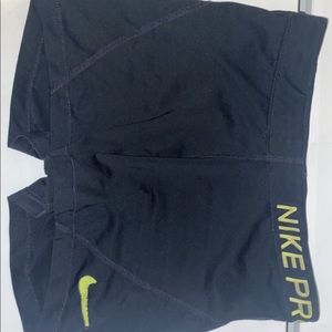 Black Nike Pro Shorts